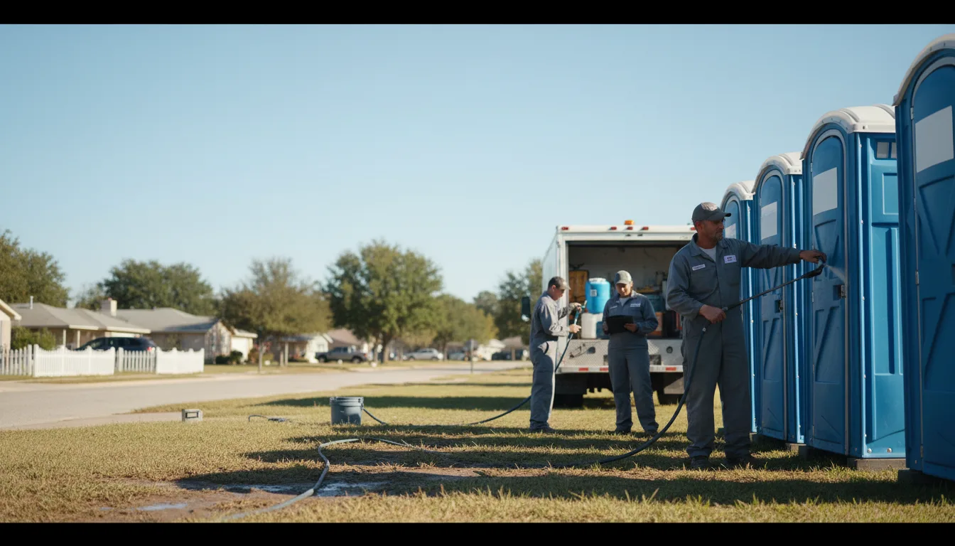 Long-Term Portable Toilet Rental in Helena, AL near me